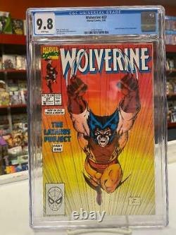 WOLVERINE #27 (Marvel Comics, 1990) CGC Graded 9.8! JIM LEE White Pages
