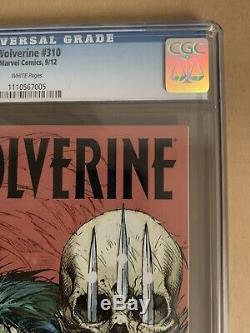 WOLVERINE #310 CGC 9.8 WHITE Pages Variant Edition by Stephen Platt