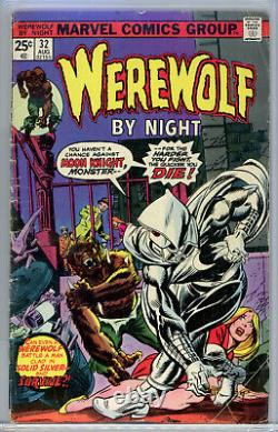 Werewolf by Night #32 (1975) Marvel CGC 3.0 OWithWhite 1st App. Of Moon Knight