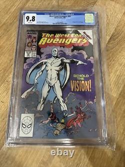 West Coast Avengers #45 1989 CGC Graded 9.8 First App. White Vision Marvel