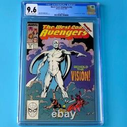 West Coast Avengers #45 (Marvel 1989)? CGC 9.6? 1st App WHITE VISION! Comic