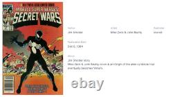 White Pages Newsstand! Marvel Secret Wars #8 CGC 9.8 Origin Black Costume