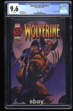 Wolverine (1988) #102.5 CGC NM+ 9.6 White Pages Special! X-Men! Marvel