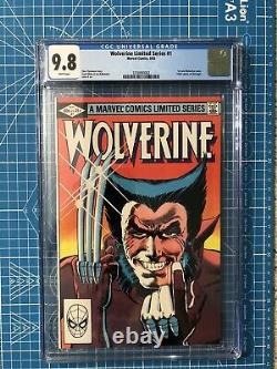 Wolverine #1 1982 CGC 9.8 Limited Series 1st Solo Frank Miller WHITE PAGES