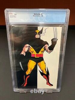 Wolverine 1 1988 Marvel CGC 9.8 White Pages Regular Series 1st App as Patch A