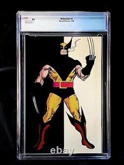 Wolverine #1 CGC 9.6 NM+ WHITE Marvel 1988 Key 1st issue, John Byrne back cover