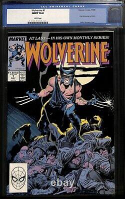 Wolverine #1 CGC MINT 9.9 White (Best in the World!) RARE Opportunity! Hot Book