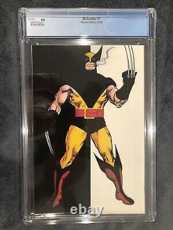 Wolverine 1 Marvel 1988 CGC 9.8 white pgs Claremont 1st as Patch Freshly Graded