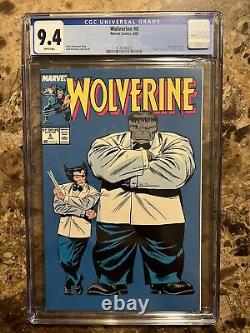 Wolverine #8 CGC 9.4 White Pages HULK Appearance Marvel MCU MR. FIXIT