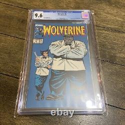 Wolverine #8 CGC 9.6 White (Marvel, 1989) iconic John Buscema cover with Hulk