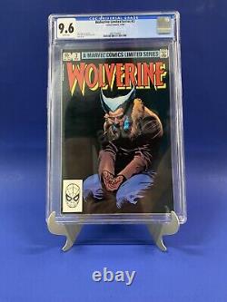 Wolverine Limited #3 Cgc 9.6 White Pages Frank Miller Marvel 1982 Newly Graded