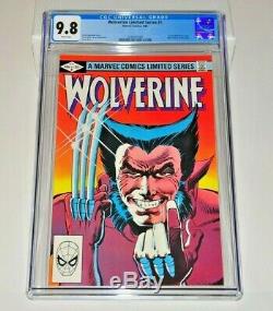 Wolverine Limited Series 1 CGC 9.8 White Pages 1982 Frank Miller