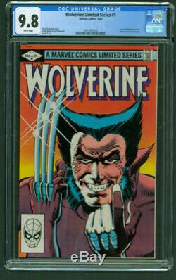 Wolverine Limited Series #1 CGC 9.8 White Pages Frank Miller 1982 Marvel
