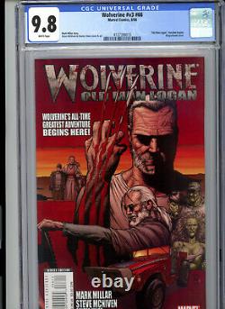 Wolverine #v3 #66 (2008) Marvel CGC 9.8 White Old Man Logan Storyline Begins