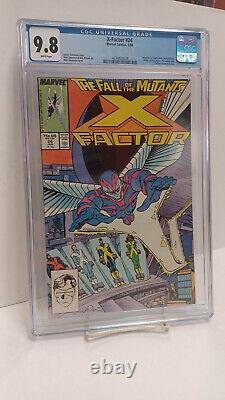 X-FACTOR #24 (Marvel Comics, 1988) CGC Graded 9.8 WHITE Pages
