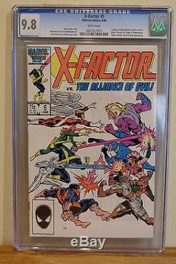X-FACTOR #5 CGC 9.8 WHITE PAGES 1st App. Of APOCALYPSE HIGHEST GRADED