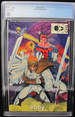 X-Force # 1 CGC 9.6 NM+ White Pages Marvel 1991 Direct Edition