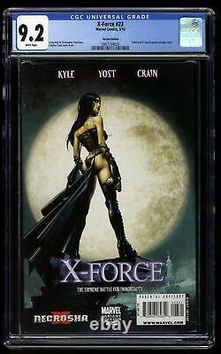 X-Force #23 CGC NM- 9.2 White Pages Underworld Variant Marvel