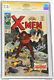 X-men #32 Cgc 7.0 Ss Signed By Stan Lee In Silver Juggernaut 1967 With White Pages