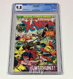 X-MEN #95 CGC 9.8 White Pages KEY! (New X-Men, DThunderbird) Oct. 1975 Marvel