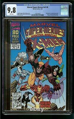 X-MEN MARVEL SUPER-HEROES #8 (1992) CGC 9.8 1st SQUIRREL GIRL WHITE PAGES