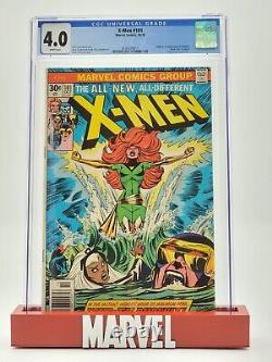 X-Men #101 1976 CGC 4.0 White Pages 1st App Phoenix Jean Grey Comic Book