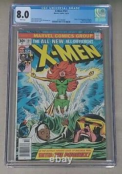 X-Men #101 CGC 8.0 VF WHITE PAGES! 1st Appearance of Phoenix 1976