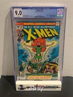 X-Men # 101 CGC 9.0 White Pages 1st App of Phoenix Marvel 1976 GC4