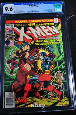 X-Men #102 Marvel Comics 12/76 CGC 9.6 White Pages