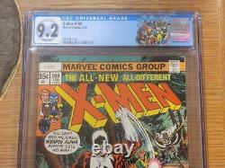 X-Men 109 CGC 9.2 White Pages 1st Appearance Weapon Alpha Custom Label Newstand