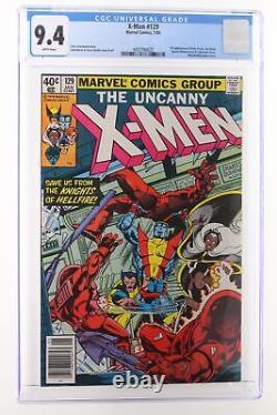 X-Men #129 Marvel 1980 CGC 9.4 1st App Kitty Pryde + the White Queen