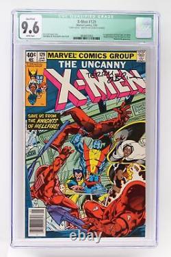 X-Men #129 Marvel 1980 CGC 9.6 1st App Kitty Pryde & White Queen! Signed