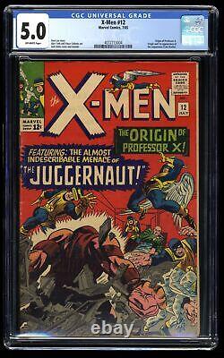 X-Men #12 CGC VG/FN 5.0 Off White 1st Appearance Juggernaut! Marvel 1965