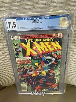 X-Men #133 (1980) Marvel CGC 7.5 White 1st Solo Wolverine Story