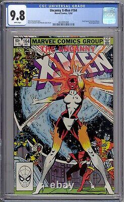 X-Men 164 CGC Graded 9.8 NM/MT White 1st Binary Marvel Comics 1982