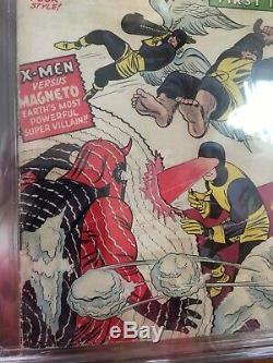 X-Men 1 CGC 2.5 OW To White Pages 1963 1st X-men And Magneto Silver Age Marvel