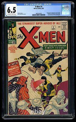 X-Men #1 CGC FN+ 6.5 Off White to White Marvel Comics