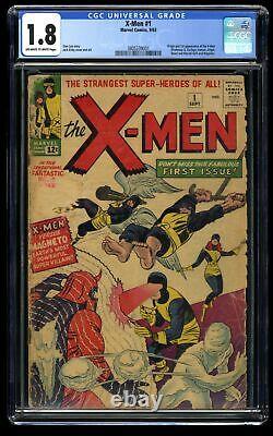 X-Men #1 CGC GD- 1.8 Off White to White Marvel Comics