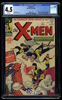 X-Men #1 CGC VG+ 4.5 White Pages