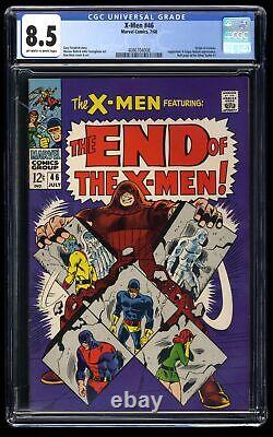 X-Men #46 CGC VF+ 8.5 Off White to White Juggernaut Appearance! Marvel 1968