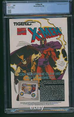 X-Men #4 CGC 9.8 White Pages 1st App. Omega Red Jim Lee Art Marvel 1992