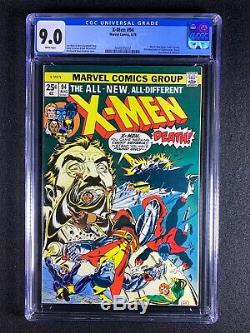 X-Men #94 CGC 9.0 (1975) New X-Men Begin WHITE Pages