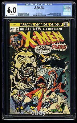 X-Men #94 CGC FN 6.0 White Pages New Team Begins Sunfire Leaves! Marvel 1975
