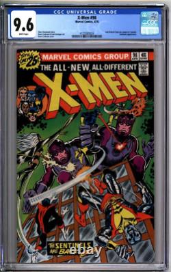 X-Men 98 CGC Graded 9.6 NM+ White Marvel Comics 1976