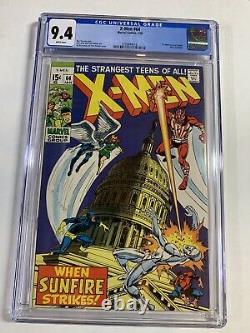 X-men 64 Cgc 9.4 White Pages 1st Sunfire Marvel Silver Age