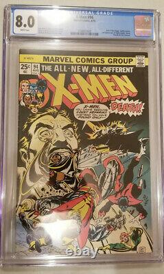 X-men 94 Cgc Graded 8.0 White Pages New X-men Team Begins