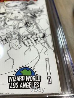YOUNG AVENGERS #1 CGC 9.8 WHITE Wizard World WWLA Con Edition Sketch Variant Hot