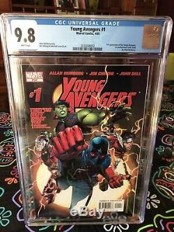 YOUNG AVENGERS #1 CGC 9.8 White pages 1st Kate Bishop Hawkeye Movie