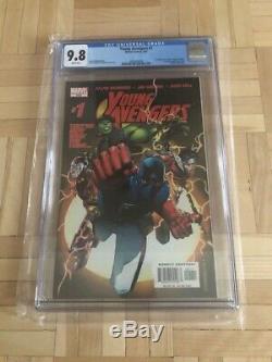 Young Avengers # 1- Cgc 9.8 White Pages -1st Kate Bishop