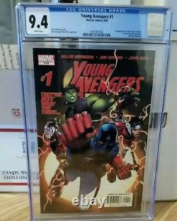 Young avengers 1 cgc 9.4 white Pages 1st Kate bishop Hawkeye marvel comics mcu